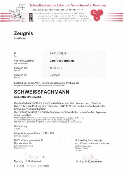 Metallbau Vespermann