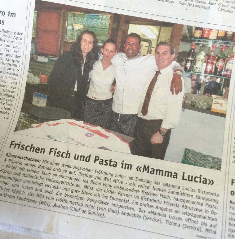 Ristorante Pizzeria Mamma Lucia GmbH
