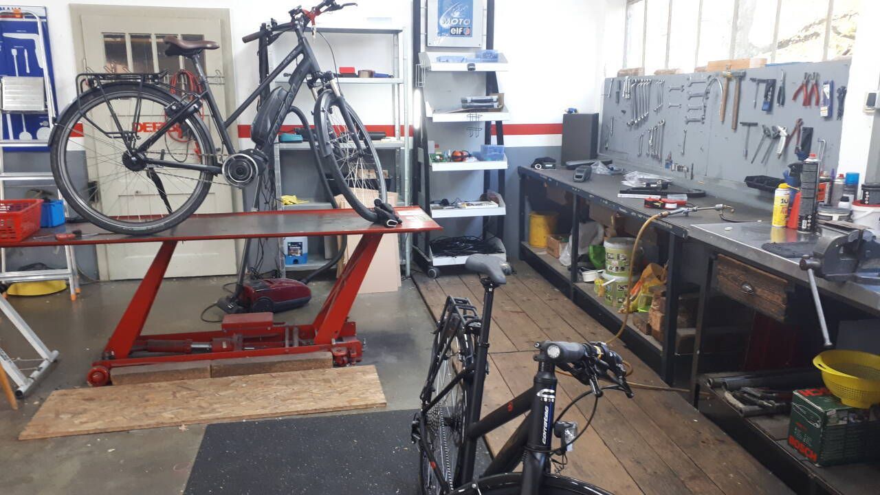 Werkstatt für Fahrradreparaturen