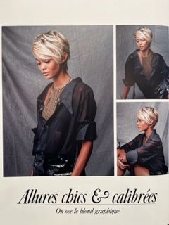 On ose le blond graphique