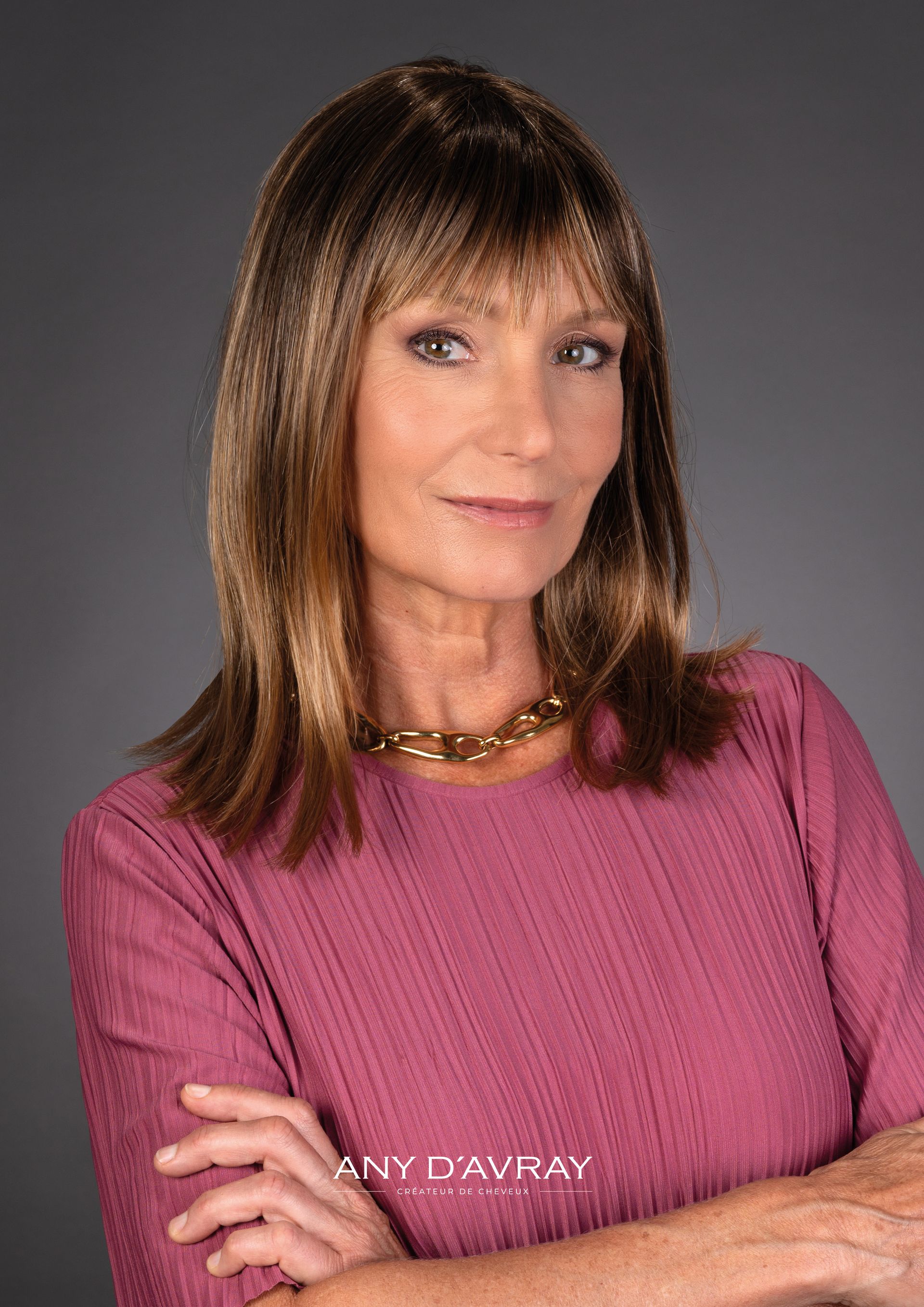 Femme avec perruque Maxine