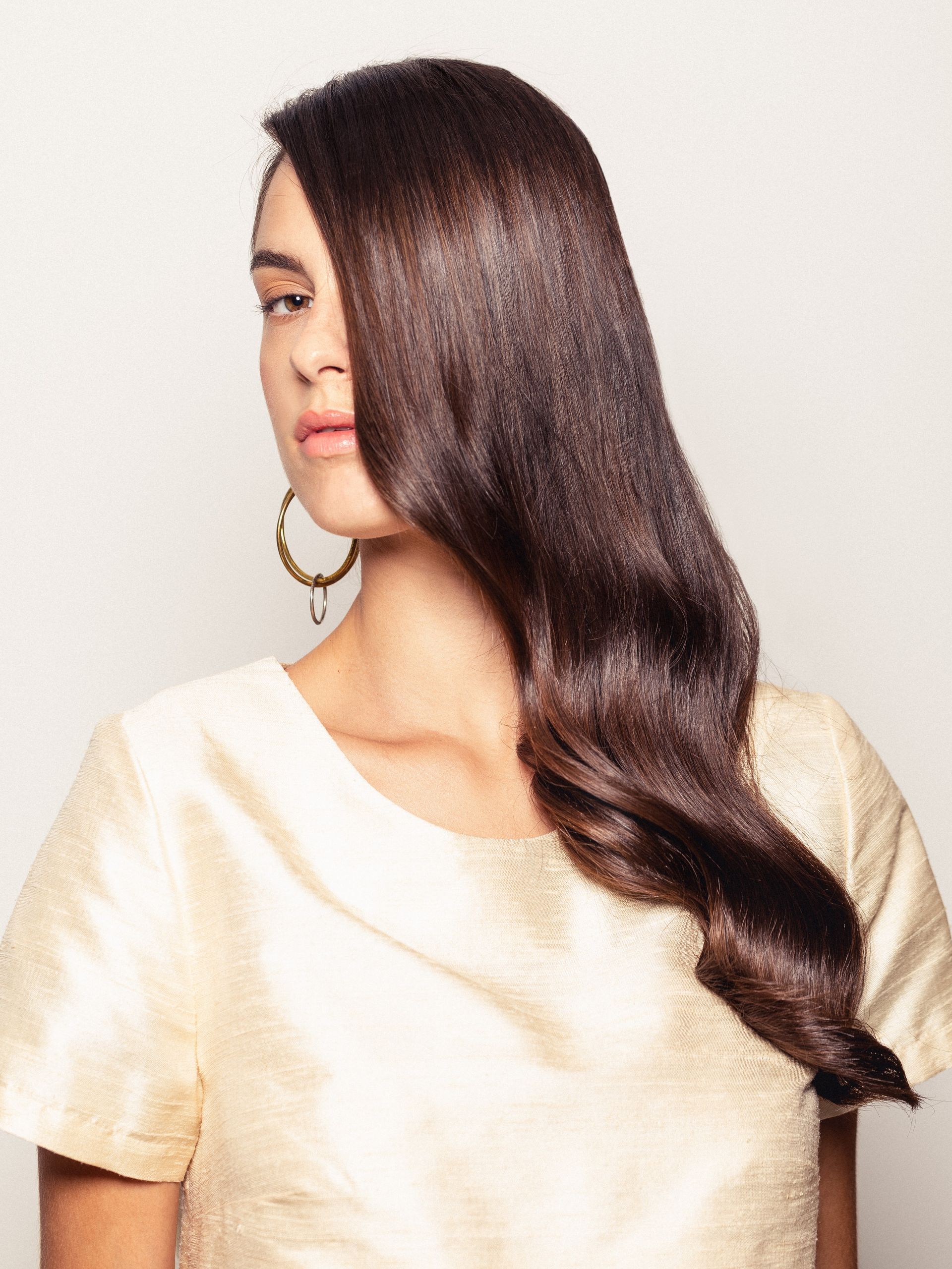 Couleur végétale marron foncé