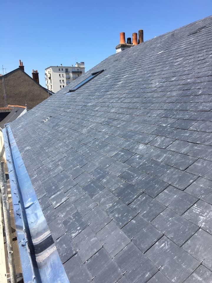 Réfection de toiture - après