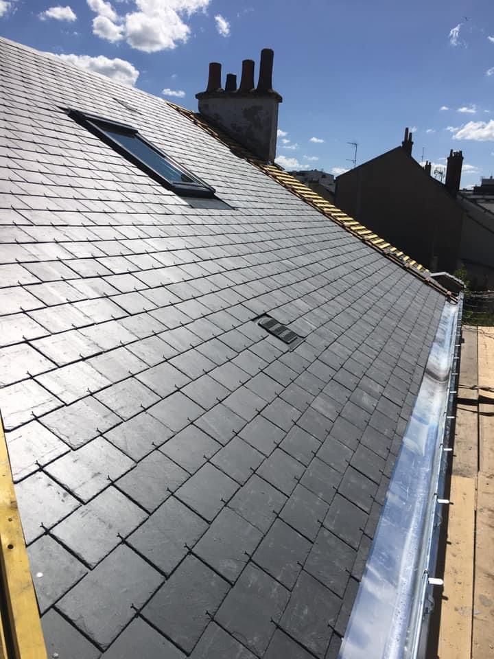 Rénovation toiture en ardoise