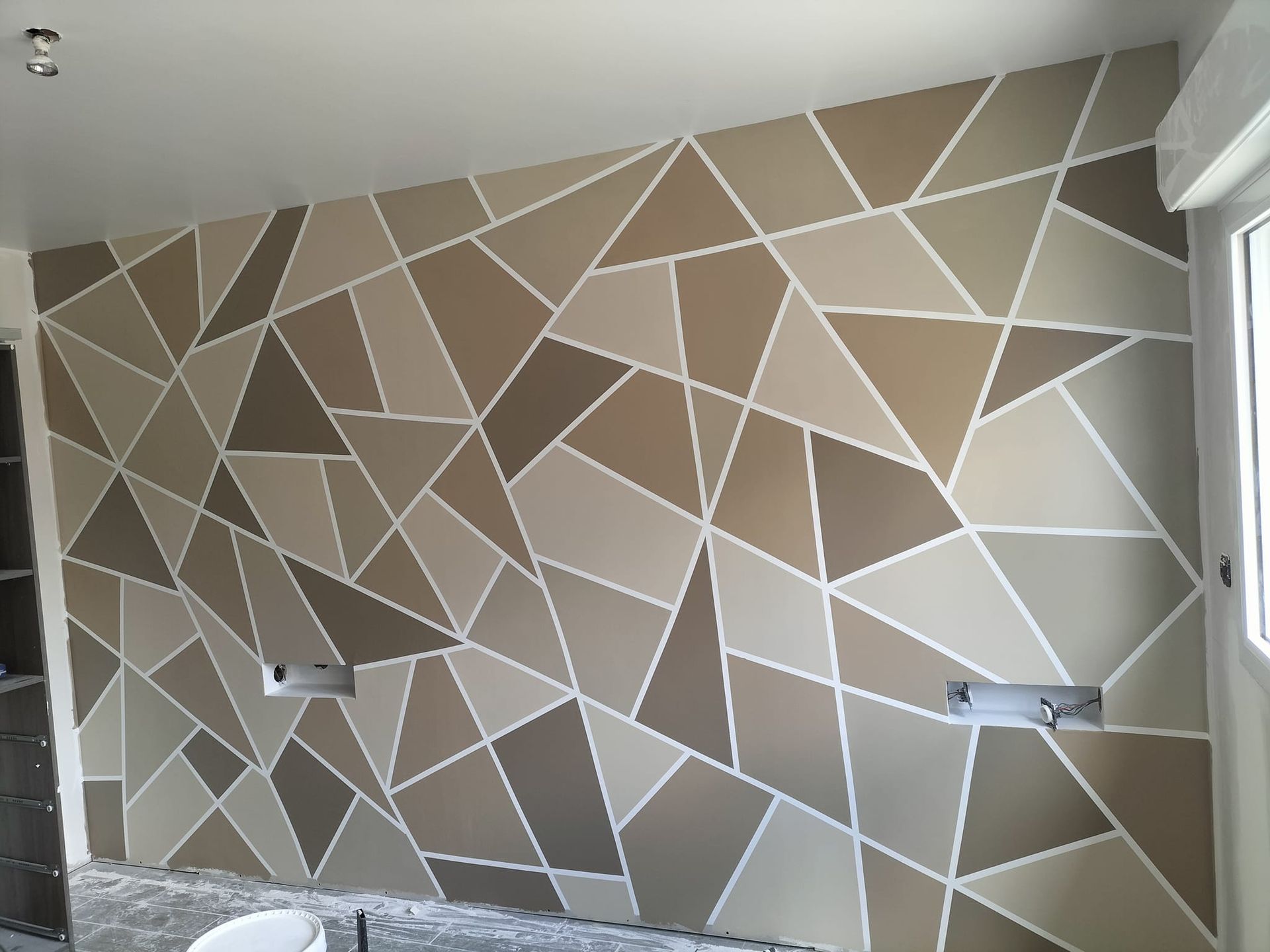 Peinture dans une chambre