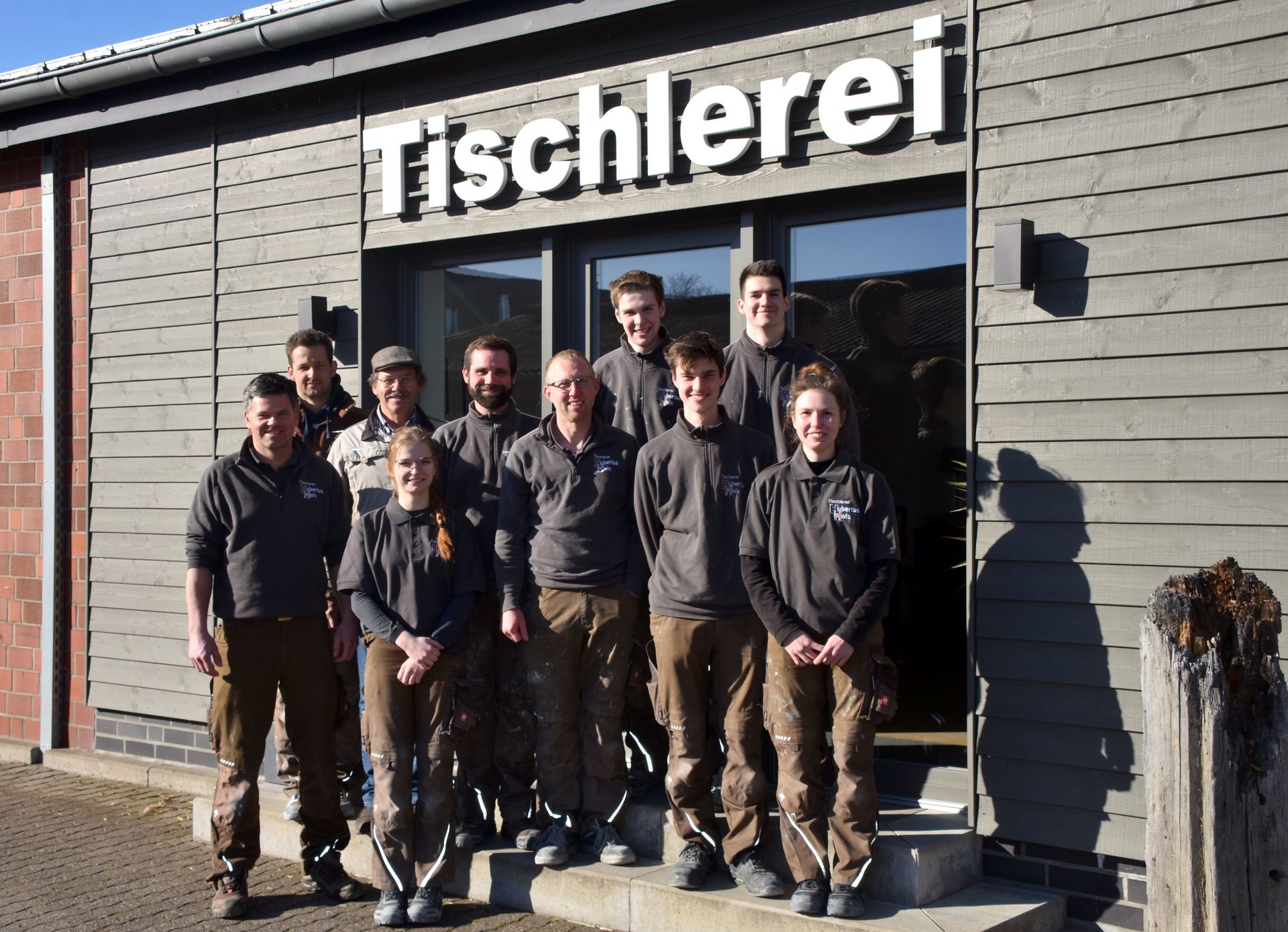 Gruppenfoto Team Hubertus Hols