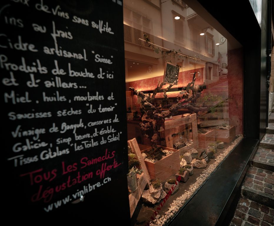 VinLibre- extérieur boutique,vente de vins naturels - Neuchâtel
