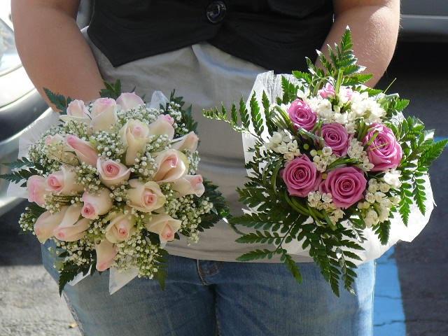 petits bouquets de mariage