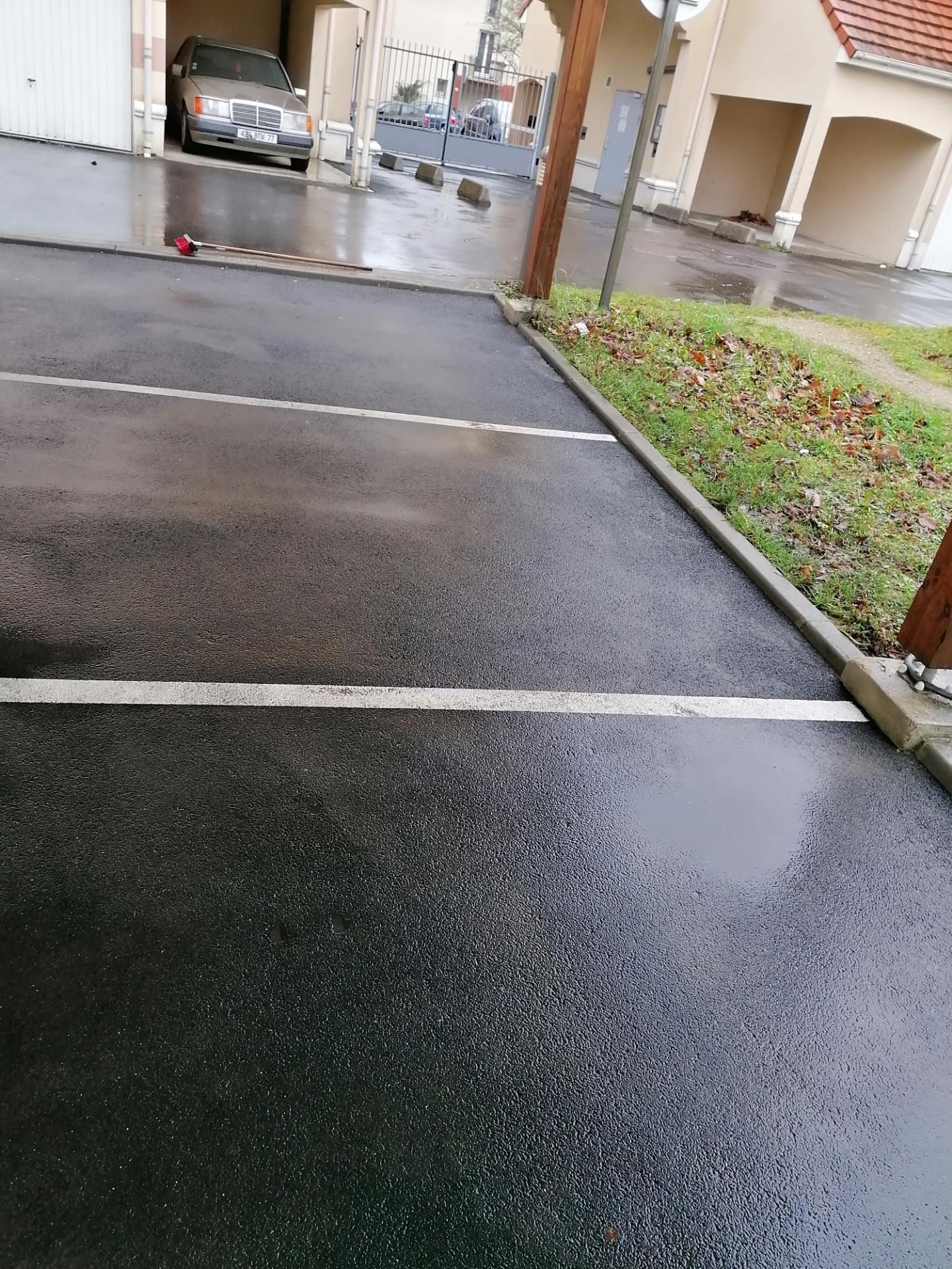 extérieur copropriété nettoyé