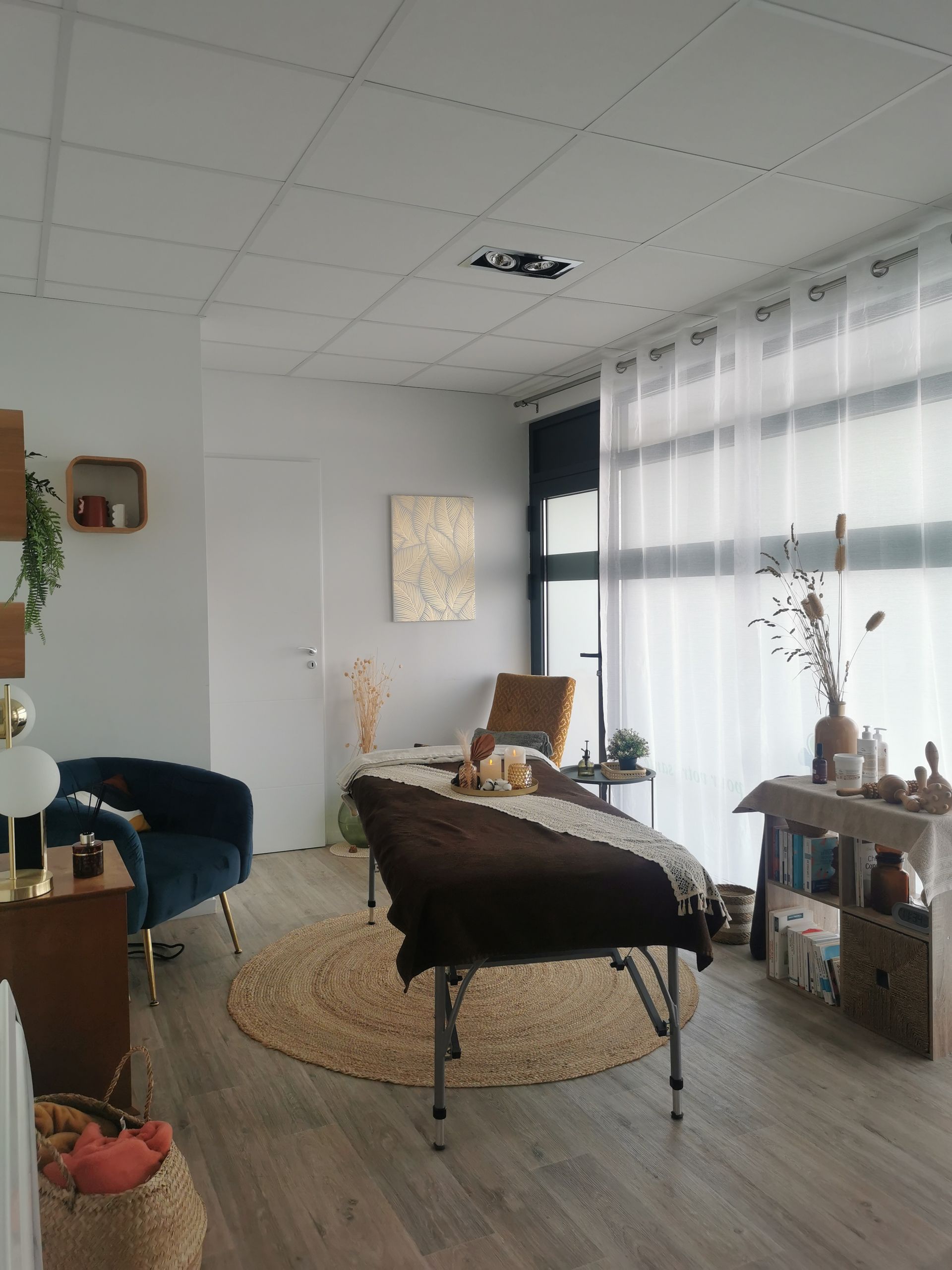 Vue globale du cocon de bien-être