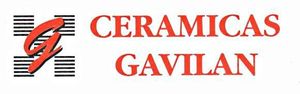 Se muestra un logotipo de cerámicas gavilán sobre un fondo blanco.