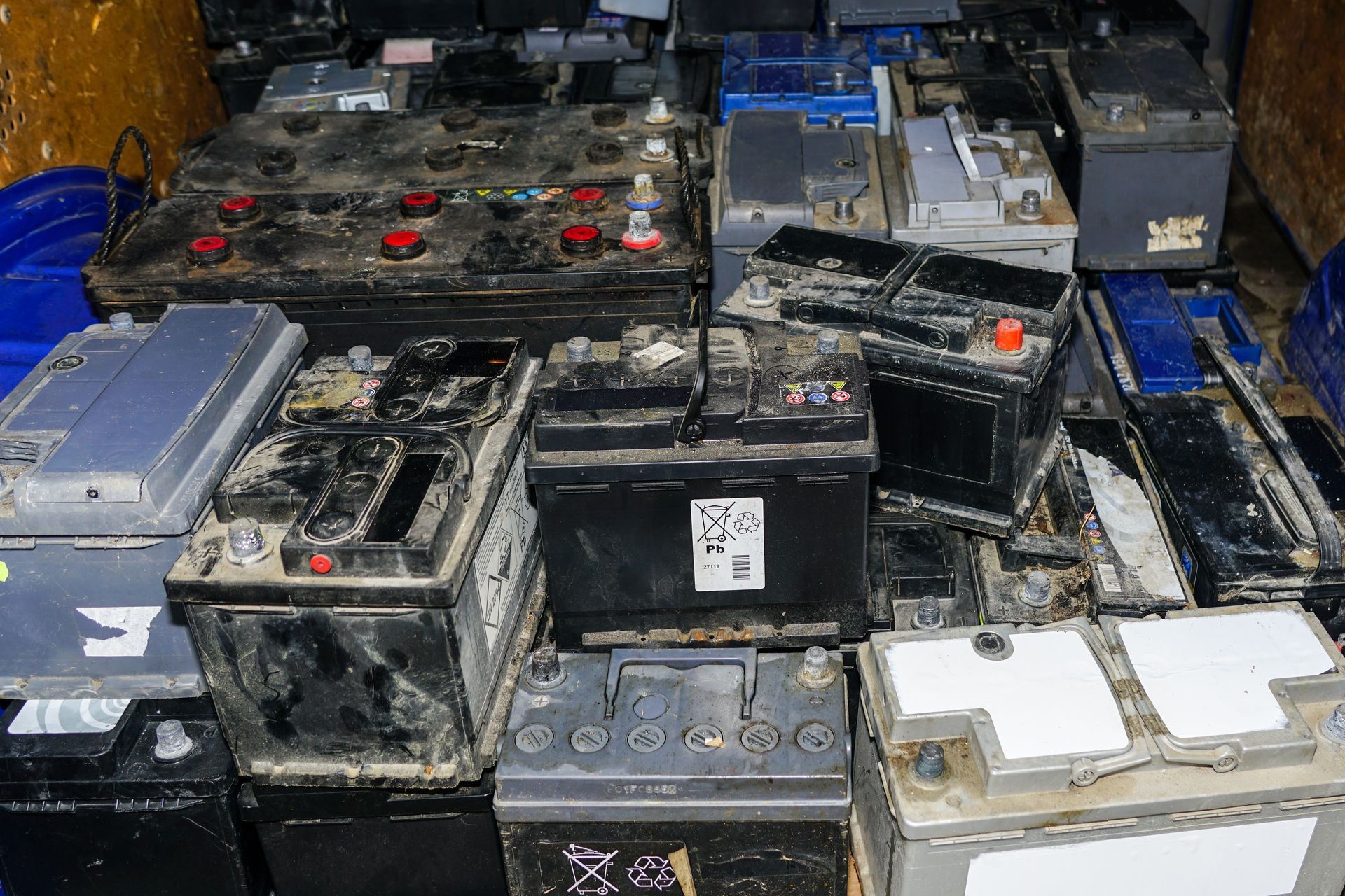Récupération de batteries
