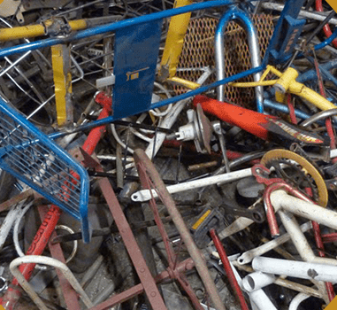 Collecte de ferraille
