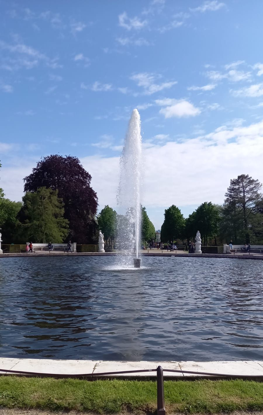 Wasserspiel im Park Sanssouci