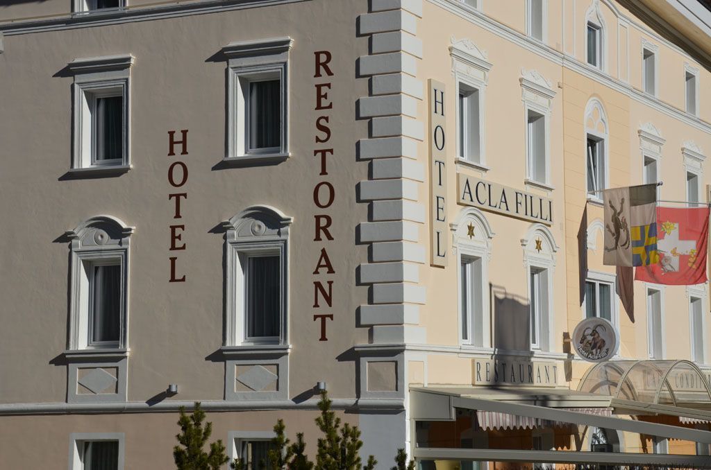 Hausfassade von Hotel und Restaurant Roman Bühler Malergeschäft GmbH