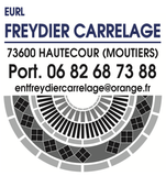 Logo de l'entreprise Freydier Carrelage.
