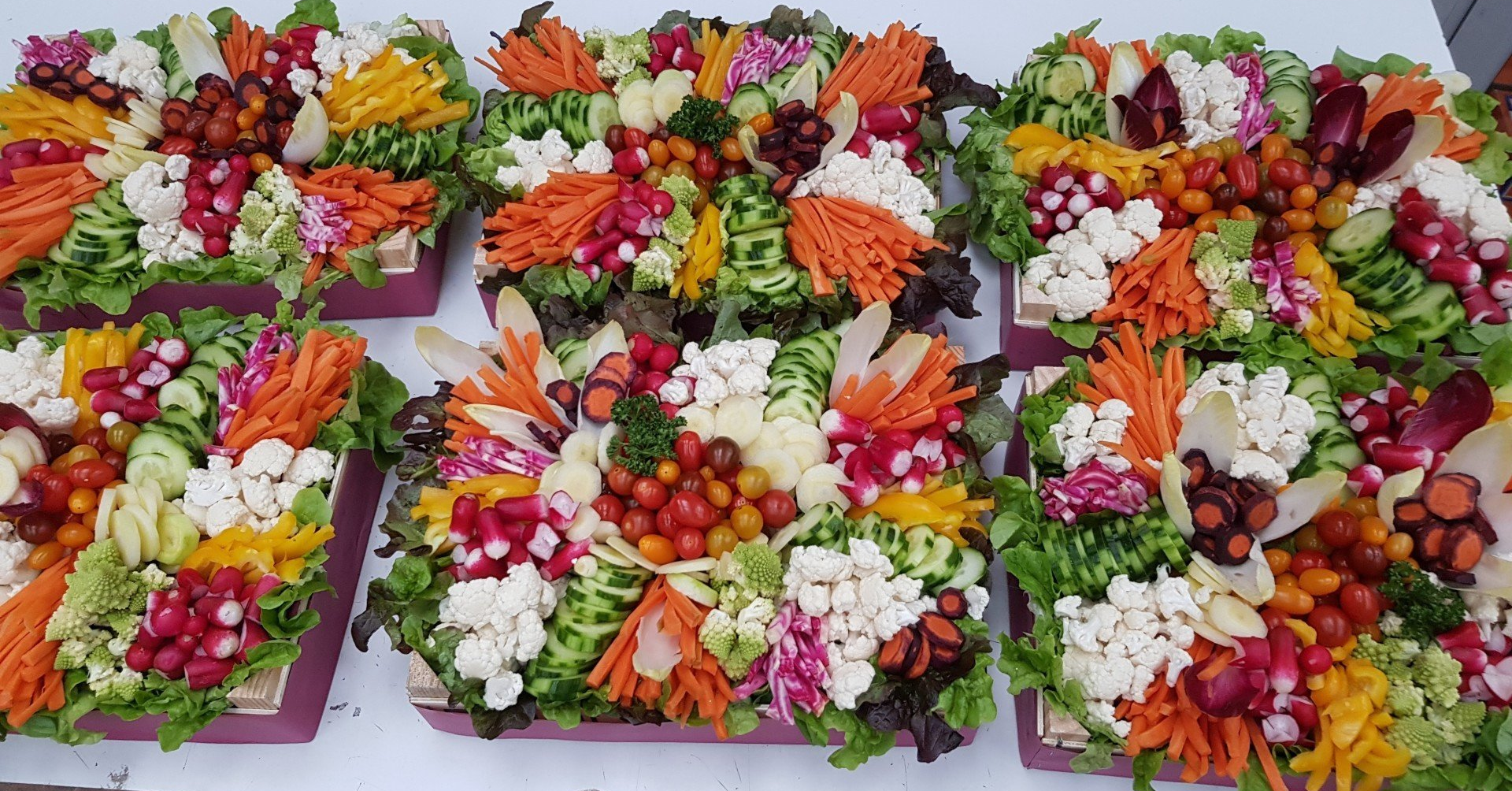 Plateau apéritif de légumes