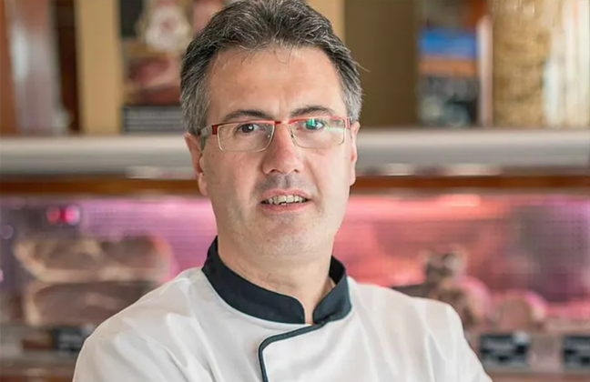 Le charcutier Mickaël Delogé
