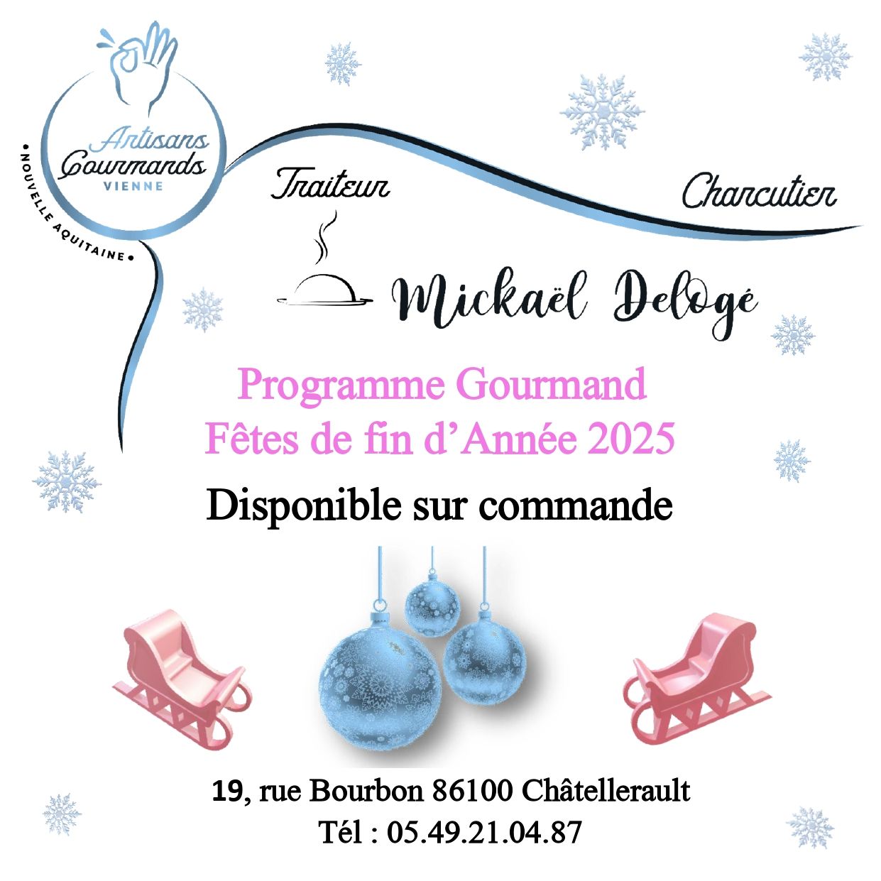 Présentation du menu