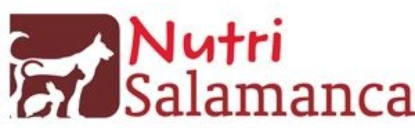 Logotipo de Nutri Salamanca con icono de animal granate y texto rojo sobre fondo blanco.