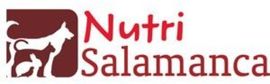 Logotipo de Nutri Salamanca con icono de animal granate y texto rojo sobre fondo blanco.