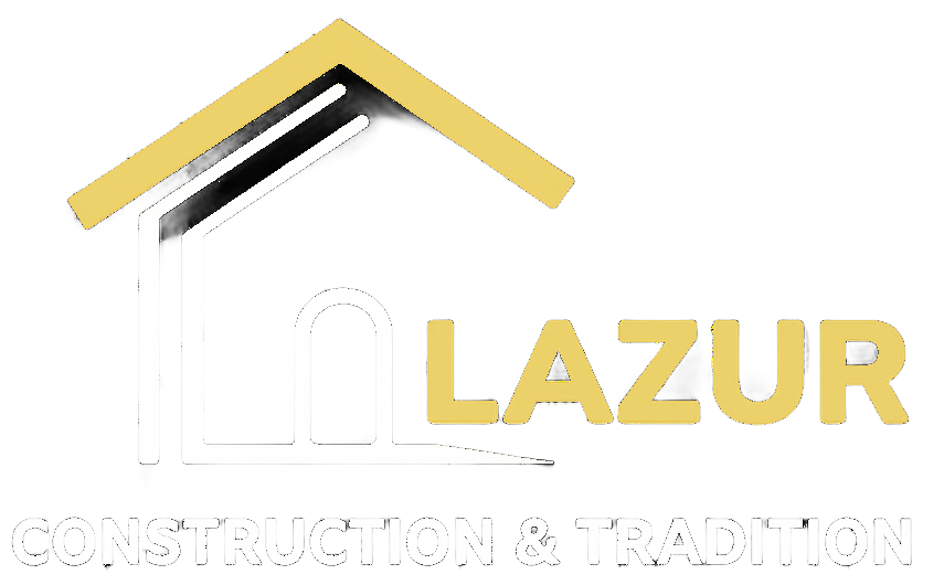 Logo de Lazur Construction.