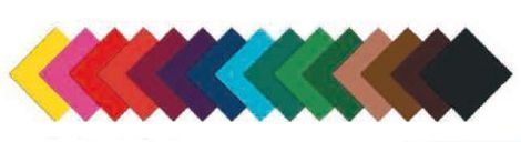 Una fila de flechas de colores que apuntan en direcciones opuestas sobre un fondo blanco.