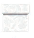 Un primer plano de un sobre blanco sobre un fondo blanco.