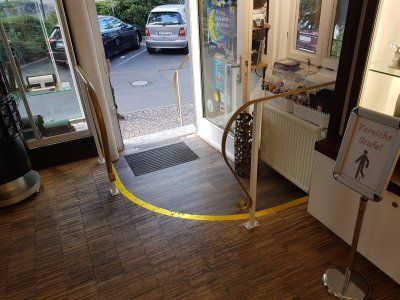 Eingangsbereich Geschäft