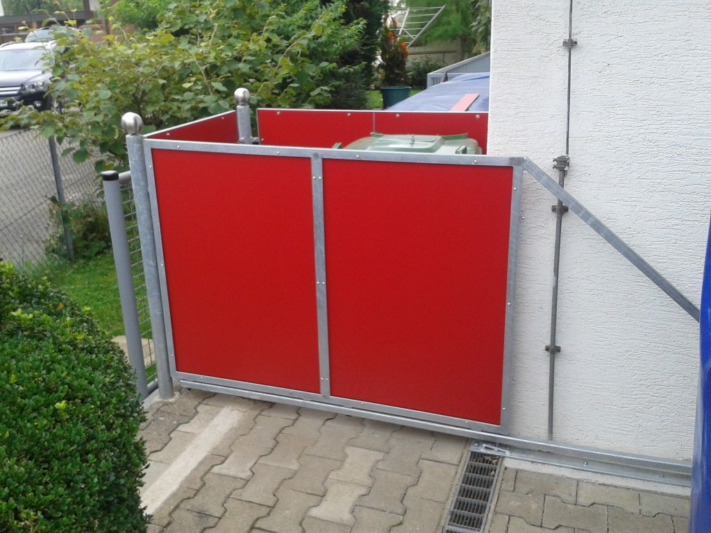 Mülltonnenverschlag