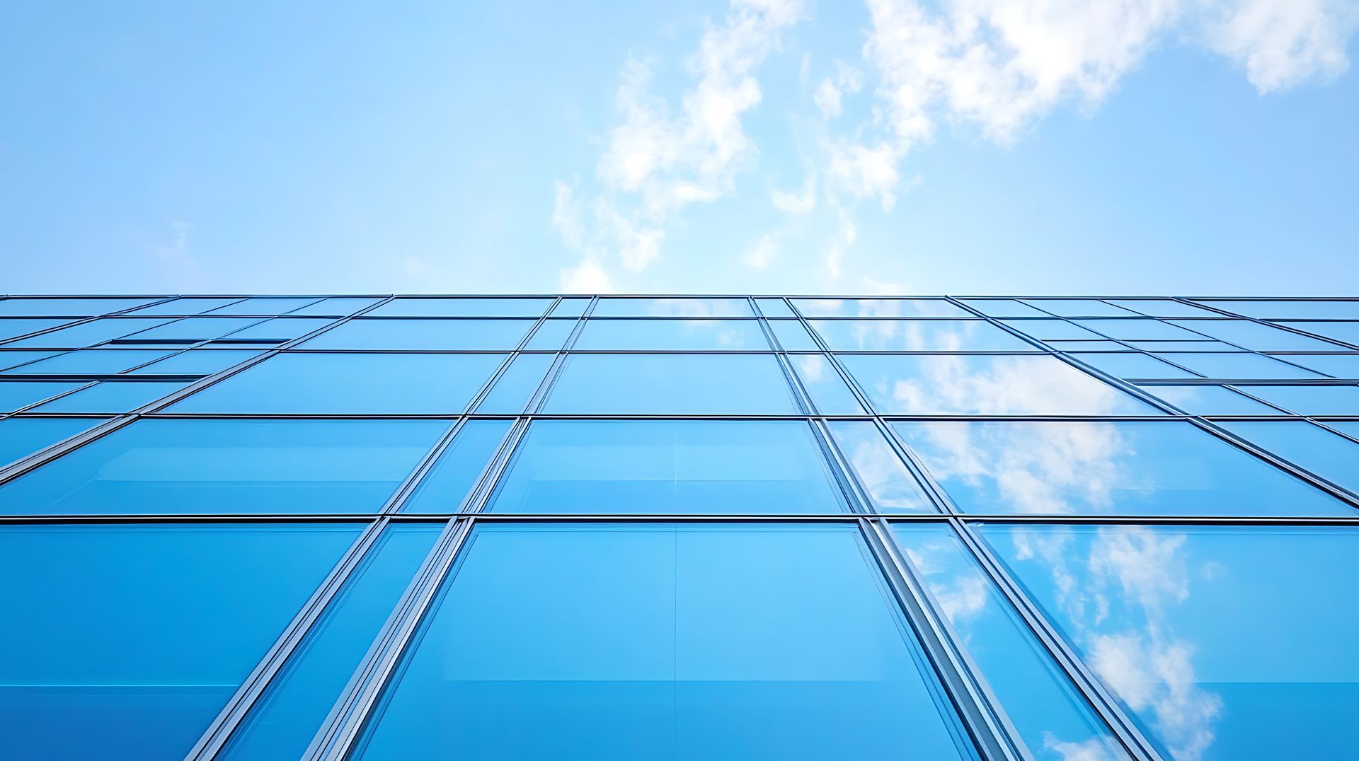 Vitres d'immeubles parfaitement propres