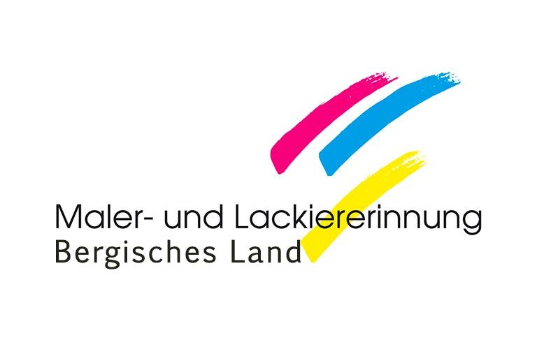 A logo for maler- und lackierennung bergisches land