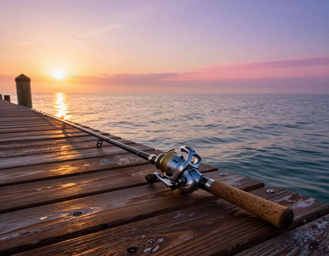 Rod & Reel Pier at sunrise