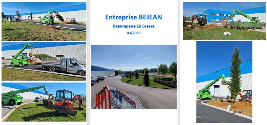 Les Pépinières ANTIER vous présentent ses dernières réalisations de plantations à Beaurepaire En Bresse