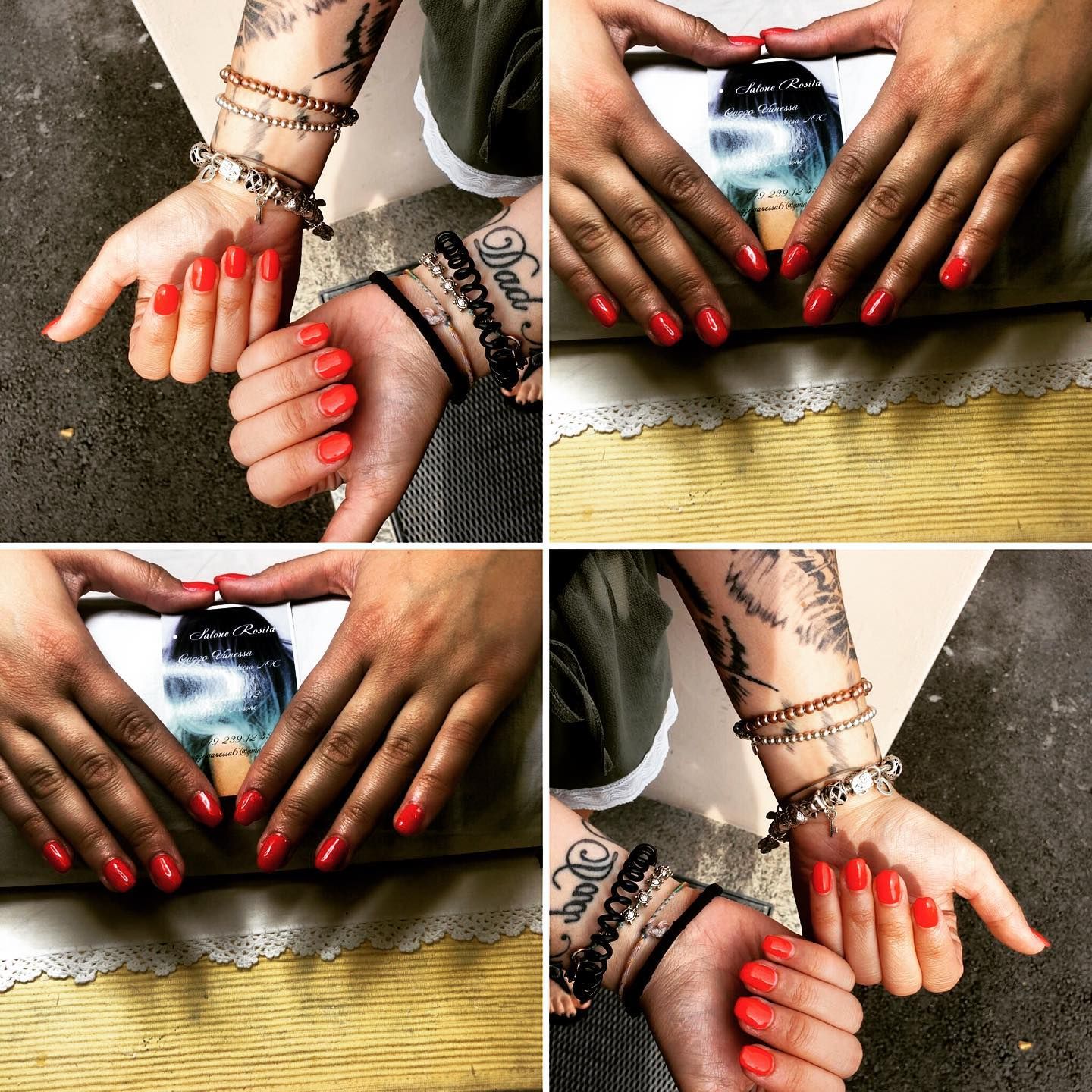 mani curate e applicazione smalto - Salone Rosita