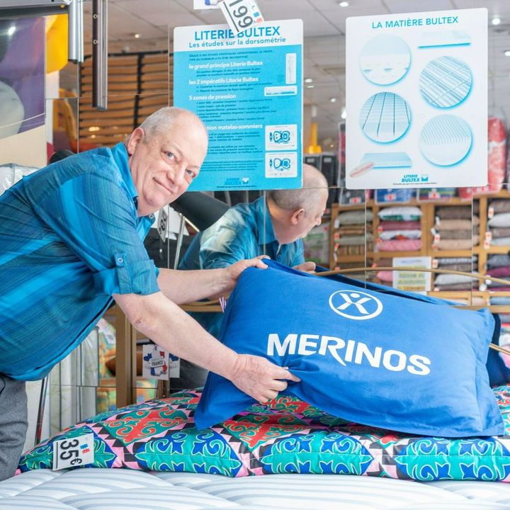 Oreiller Merinos et autres grandes marques de literie
