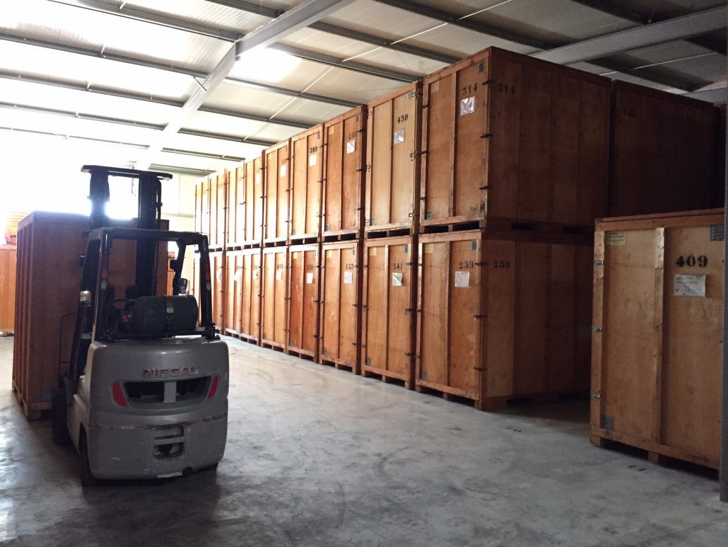 Entrepôt de garde-meubles