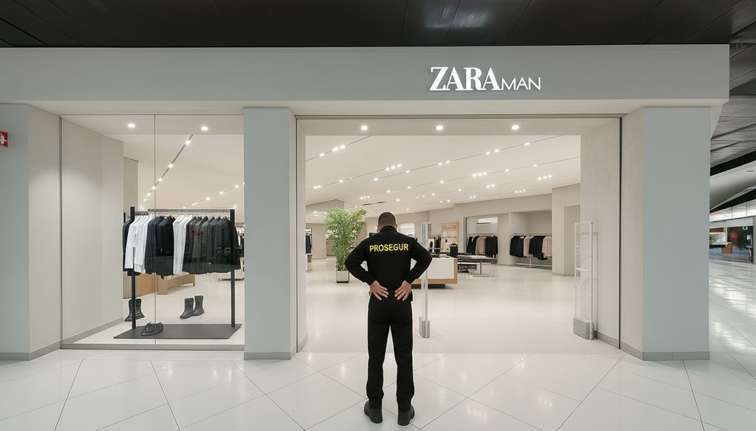 Vigilante de Seguridad con dolor de espalda debido a los plantones.