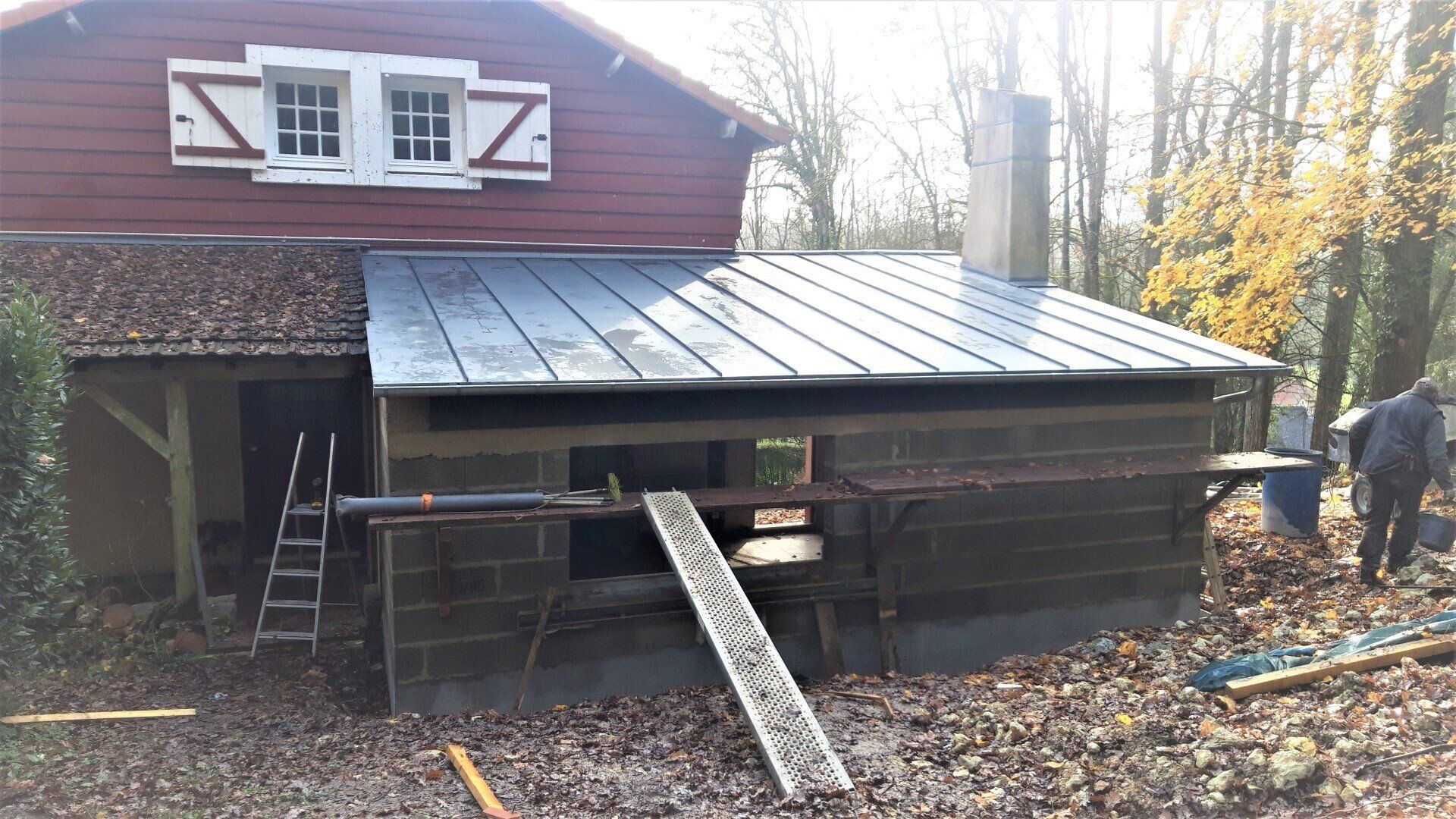 Extension de maison après