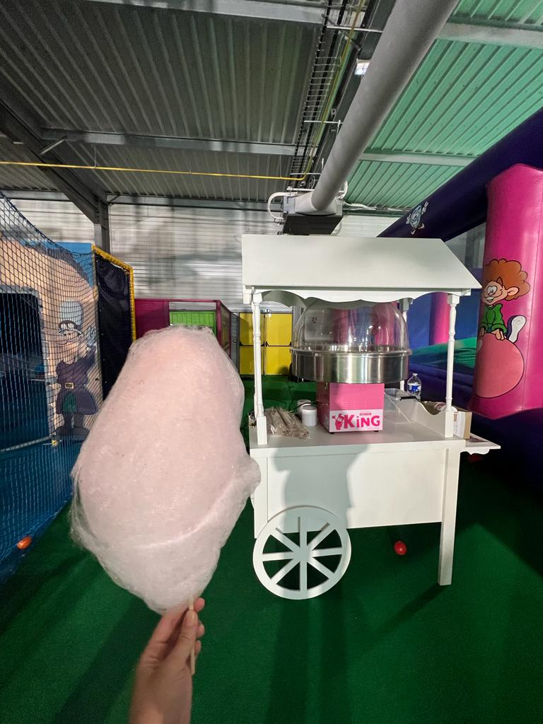 Chariot à barbe à papa