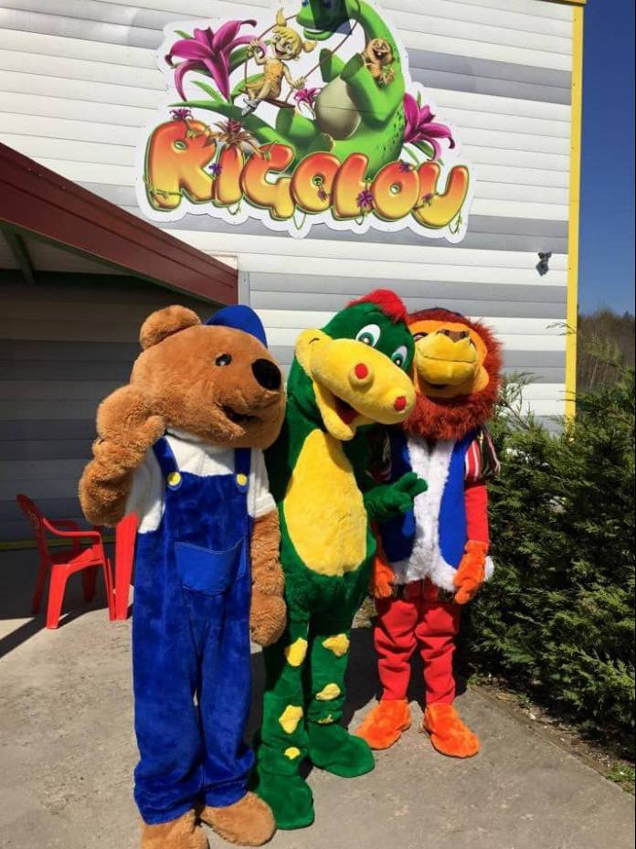 Mascottes du parc