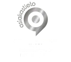 Harmaa ”asiakastieto”-logo ja karttamerkkikuvake
