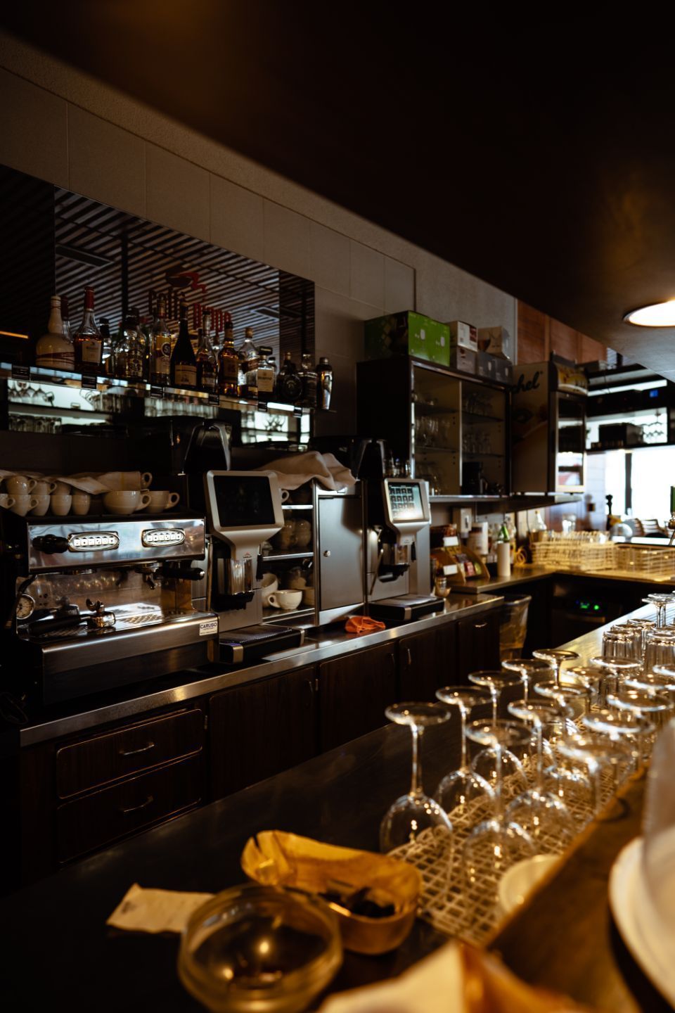 Tisch im Ristorante Lacuna