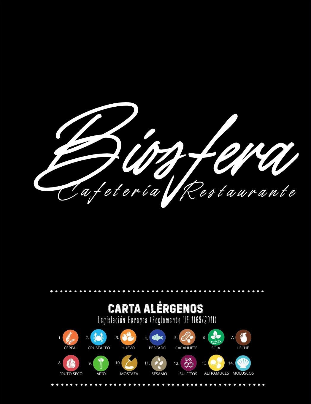 Un logotipo en blanco y negro para un restaurante cafetería.