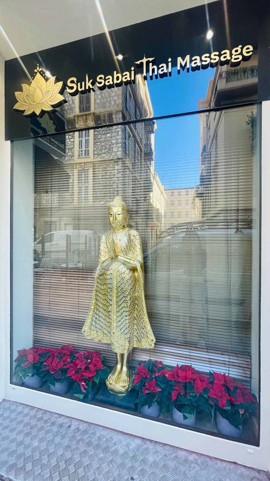 Vitrine de la boutique