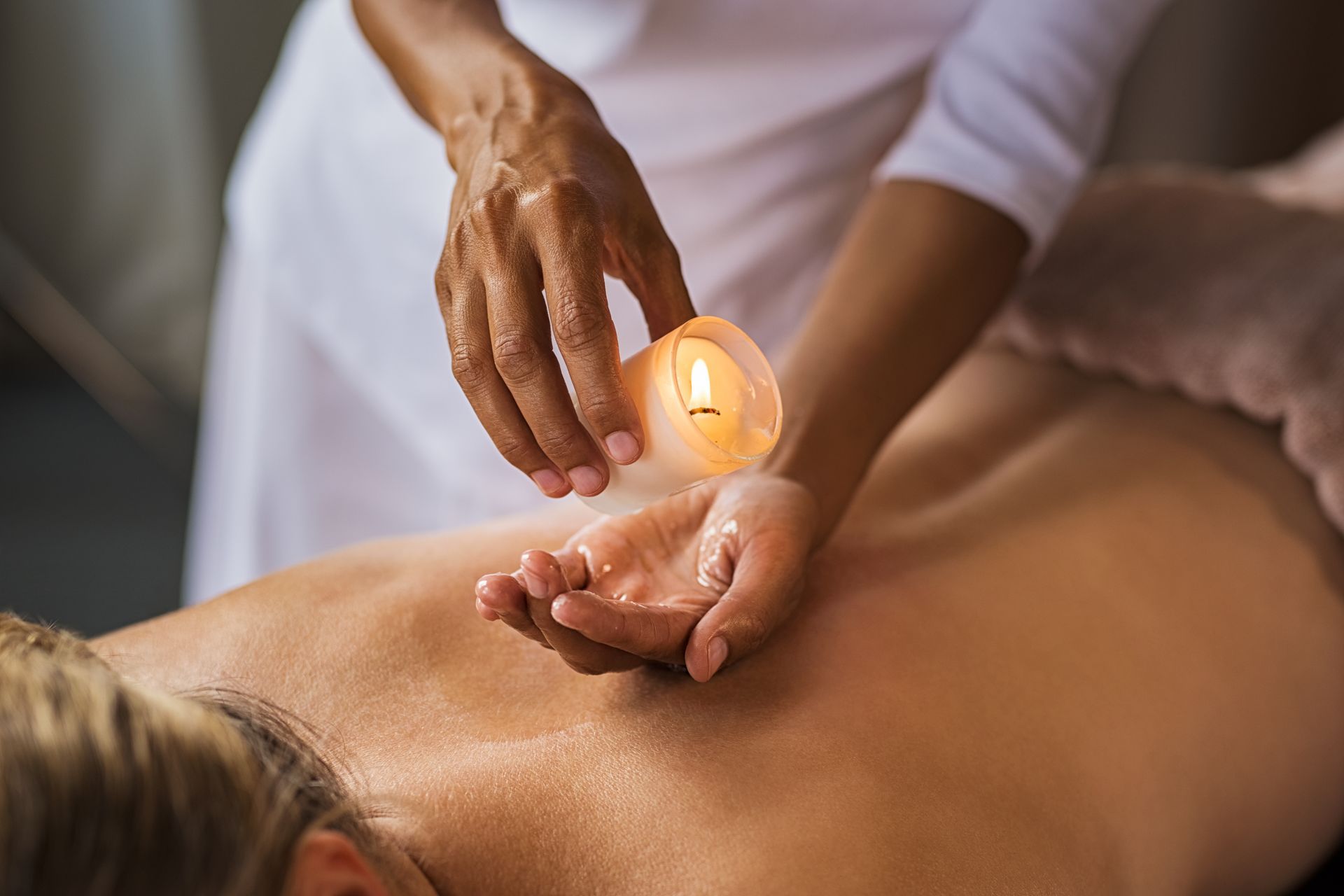 Massage à la bougie