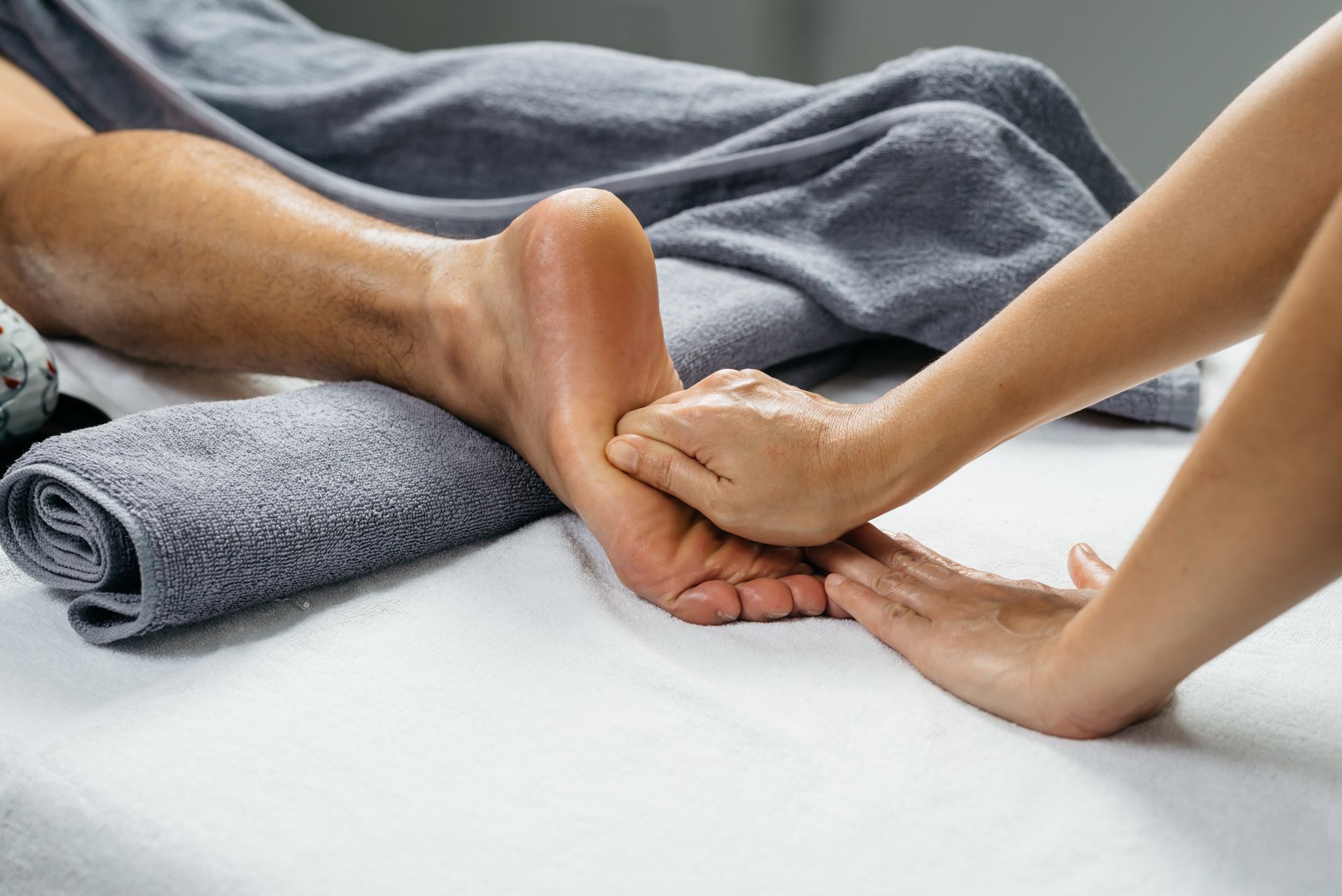 Massage des pieds