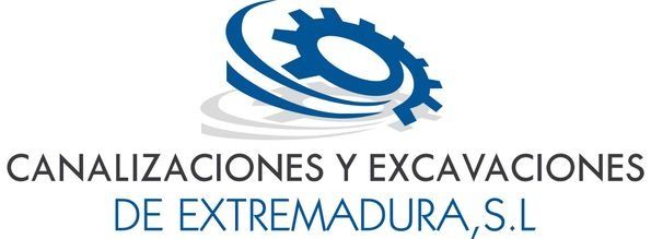 A logo for canalizaciones y excavaciones de extremadura s.l.