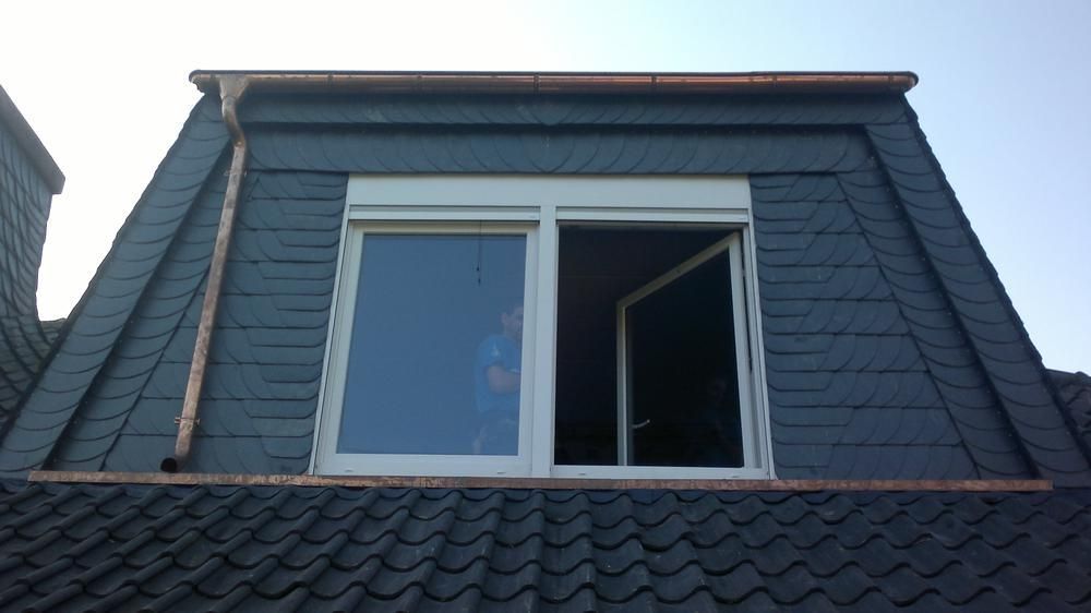 Dach-Wand-Abdichtung DWA Wandverkleidung / Schiefearbeiten