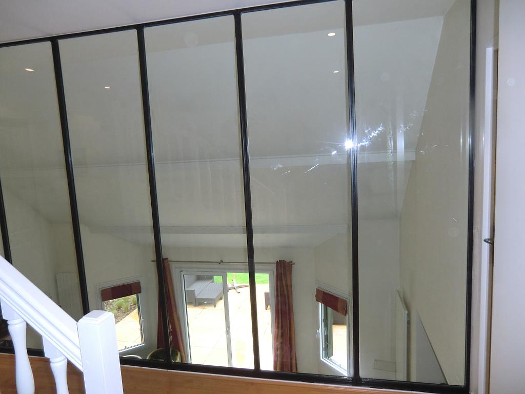 Verrière de mezzanine vu d'en haut